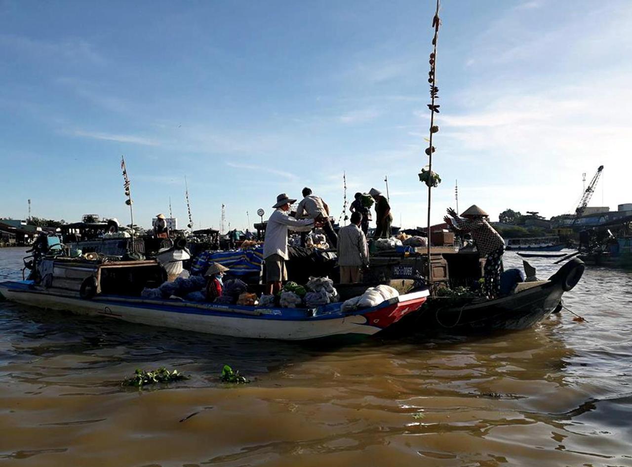 Bosa Homestay - Mekong Riverside Кантхо Екстер'єр фото