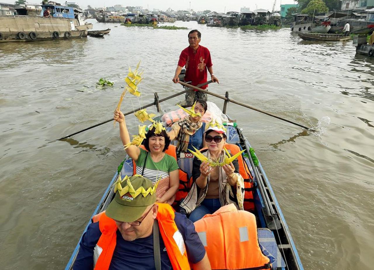 Bosa Homestay - Mekong Riverside Кантхо Екстер'єр фото